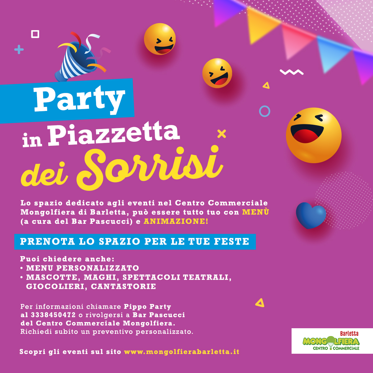 Party in Piazzetta dei Sorrisi
