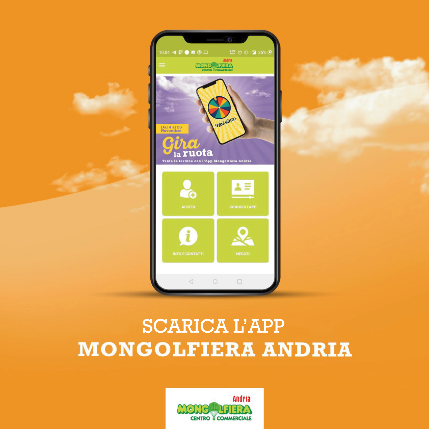 Scarica l'App "Mongolfiera Andria"