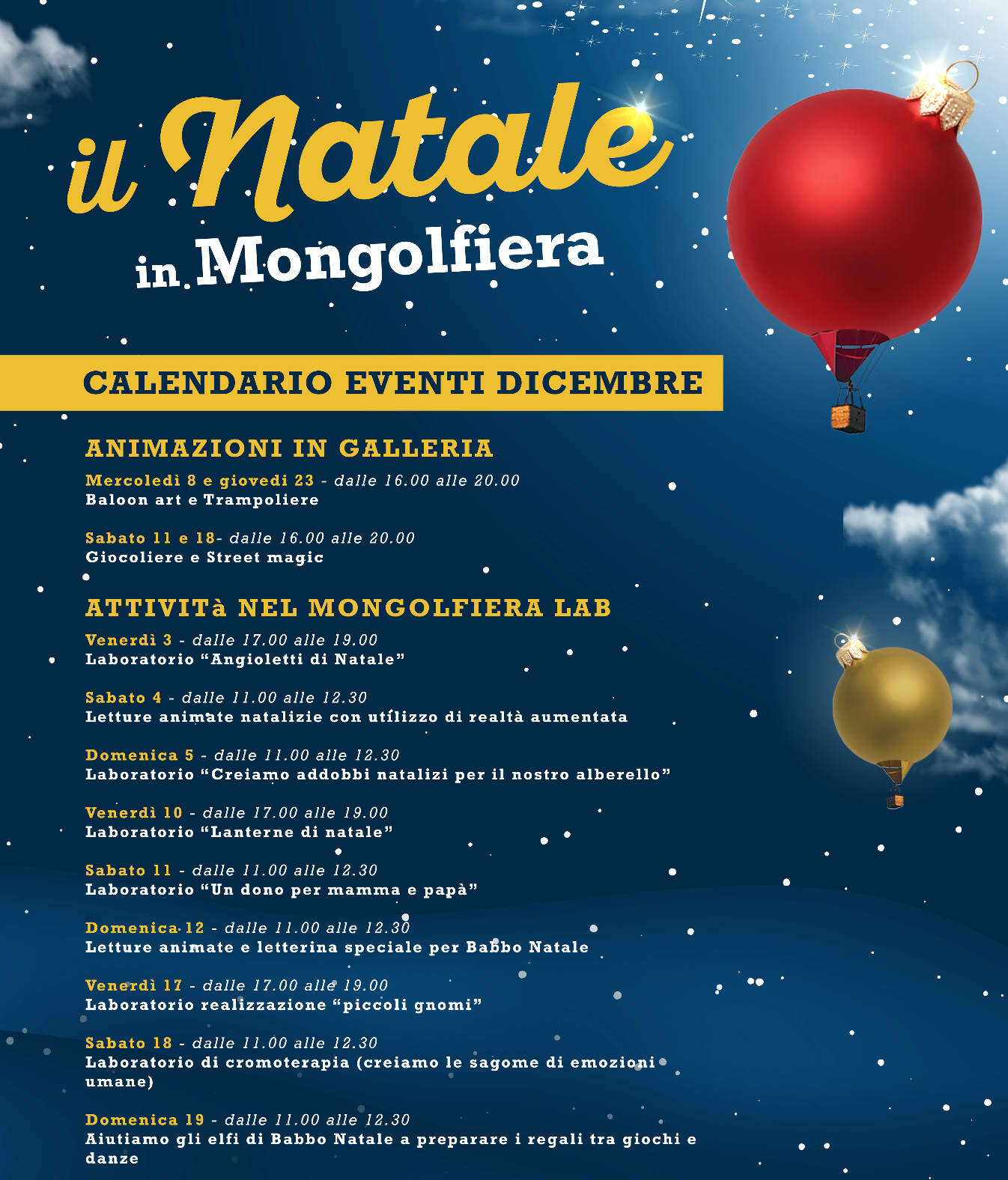 Il Natale in Mongolfiera - Pasteur