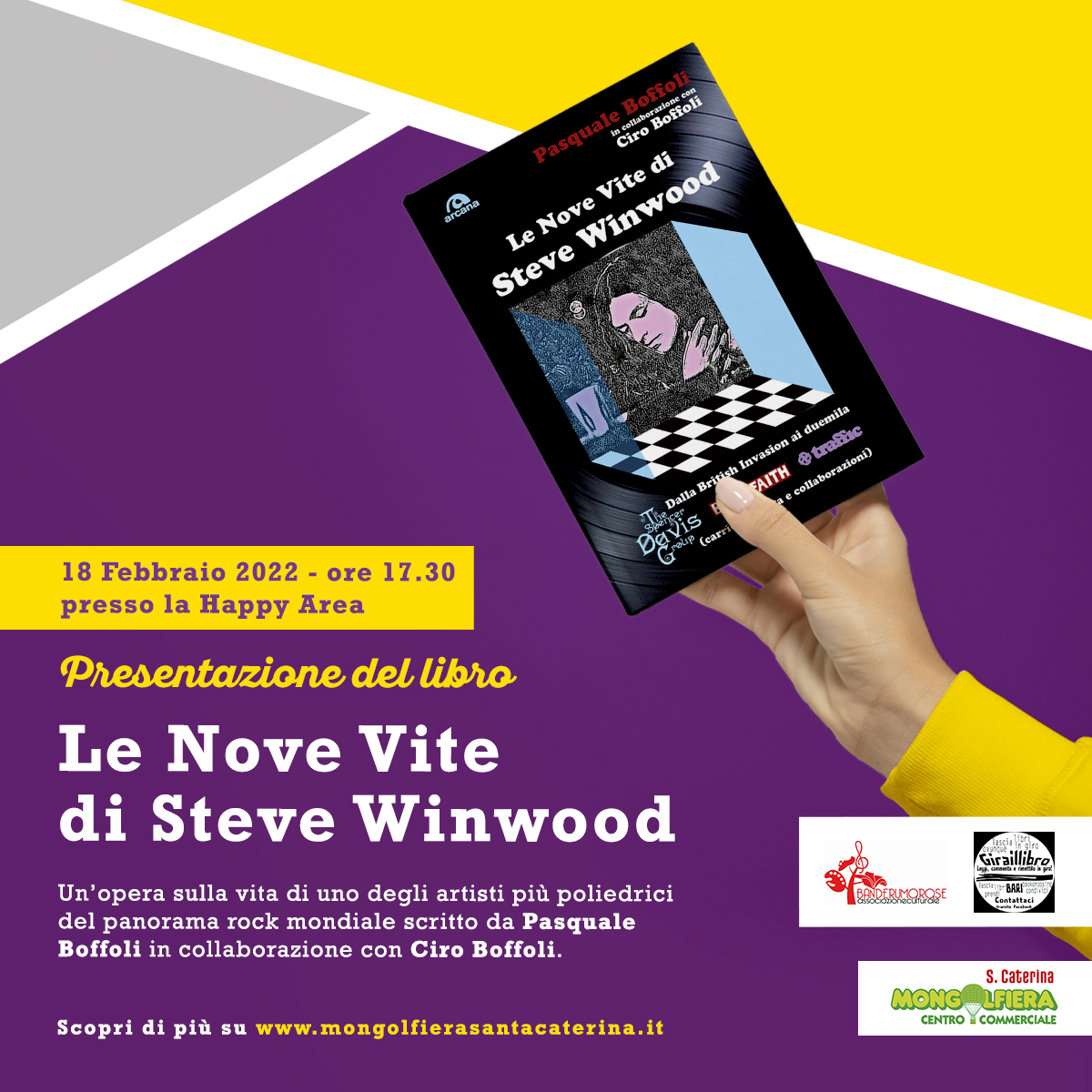 Presentazione libro "Le nove vite di Steve Winwood"