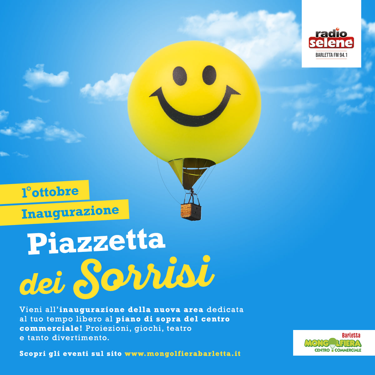 Inaugurazione: La Piazzetta dei sorrisi