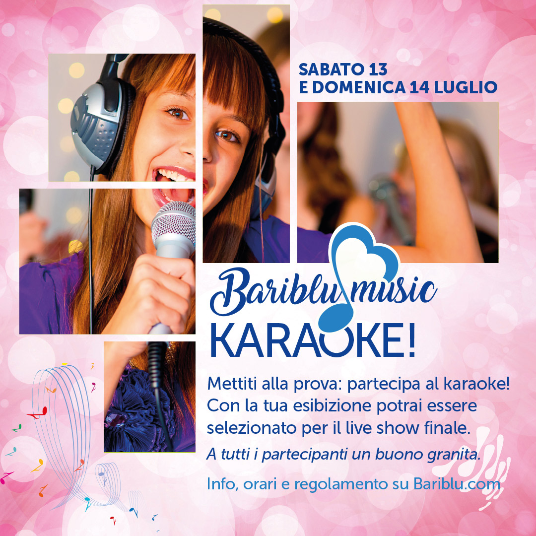 BariBluLovesMusic: Karaoke in galleria!