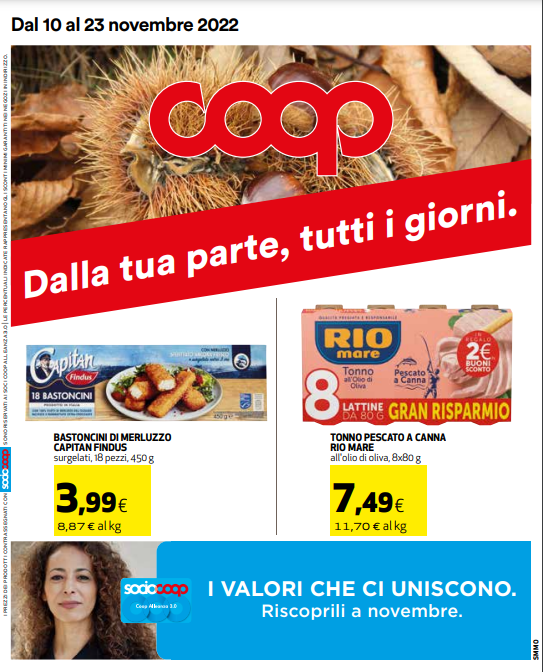 Volantino Coop