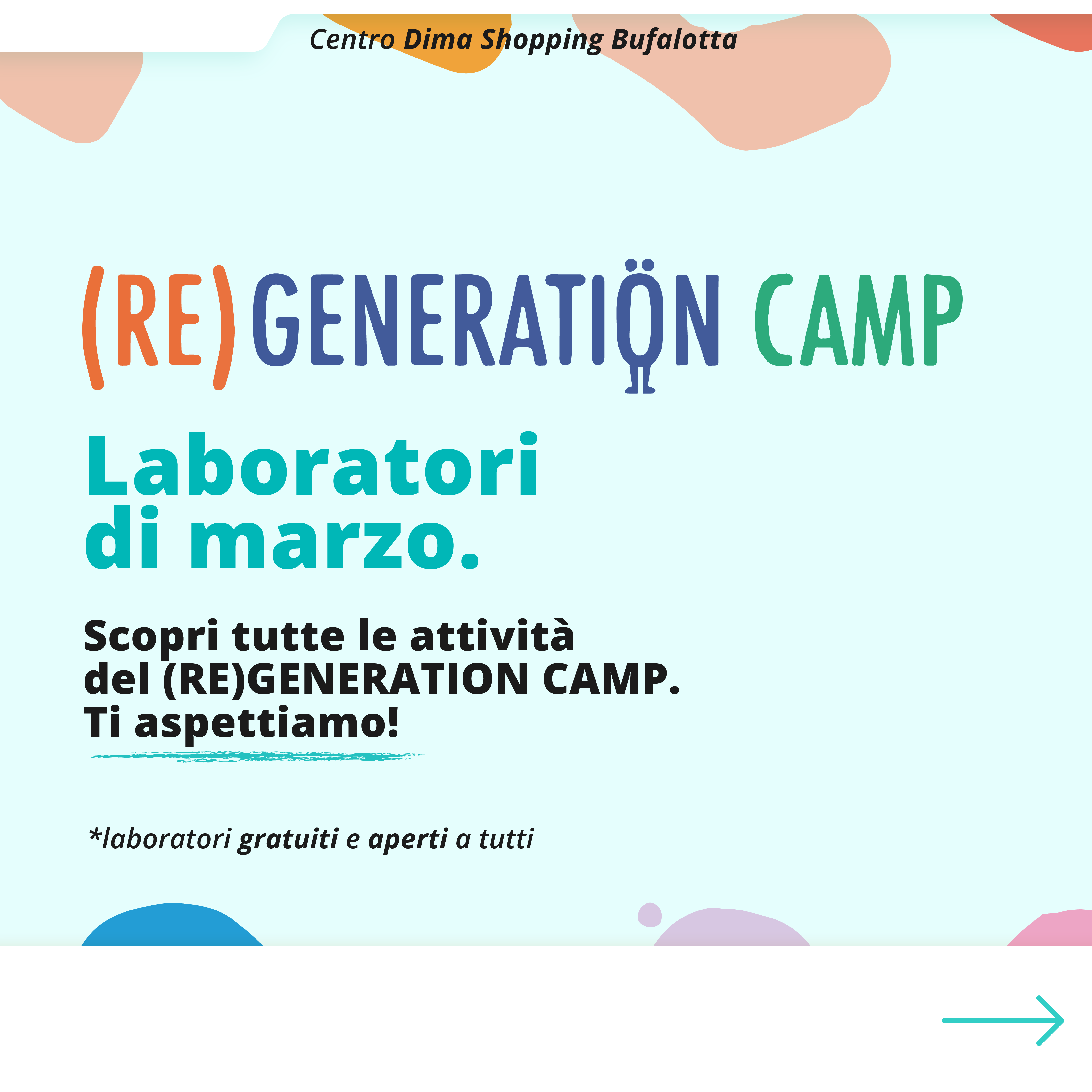 Laboratori creativi (Re)Generation Camp!