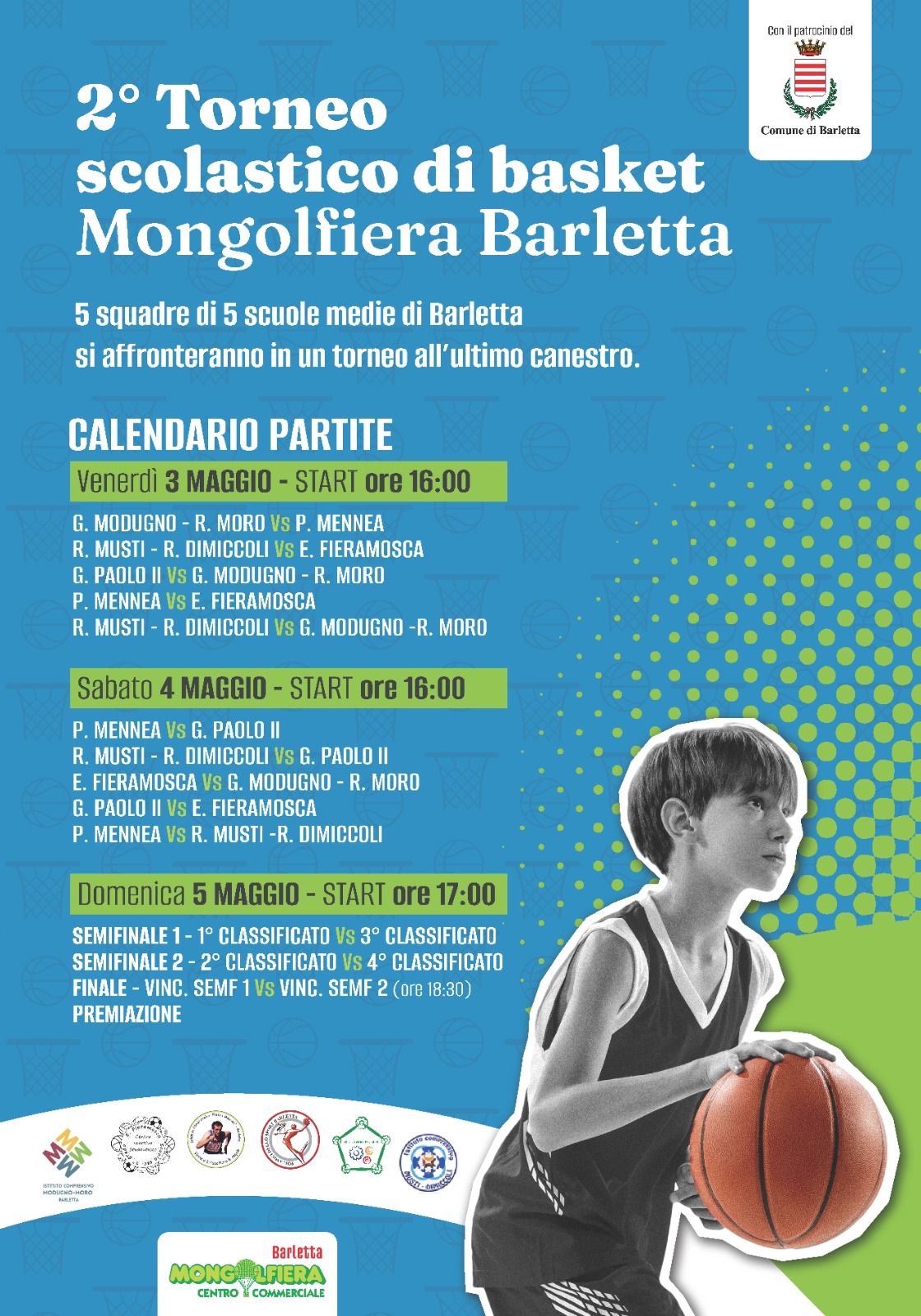 2° Torneo scolastico di basket Mongolfiera Barletta