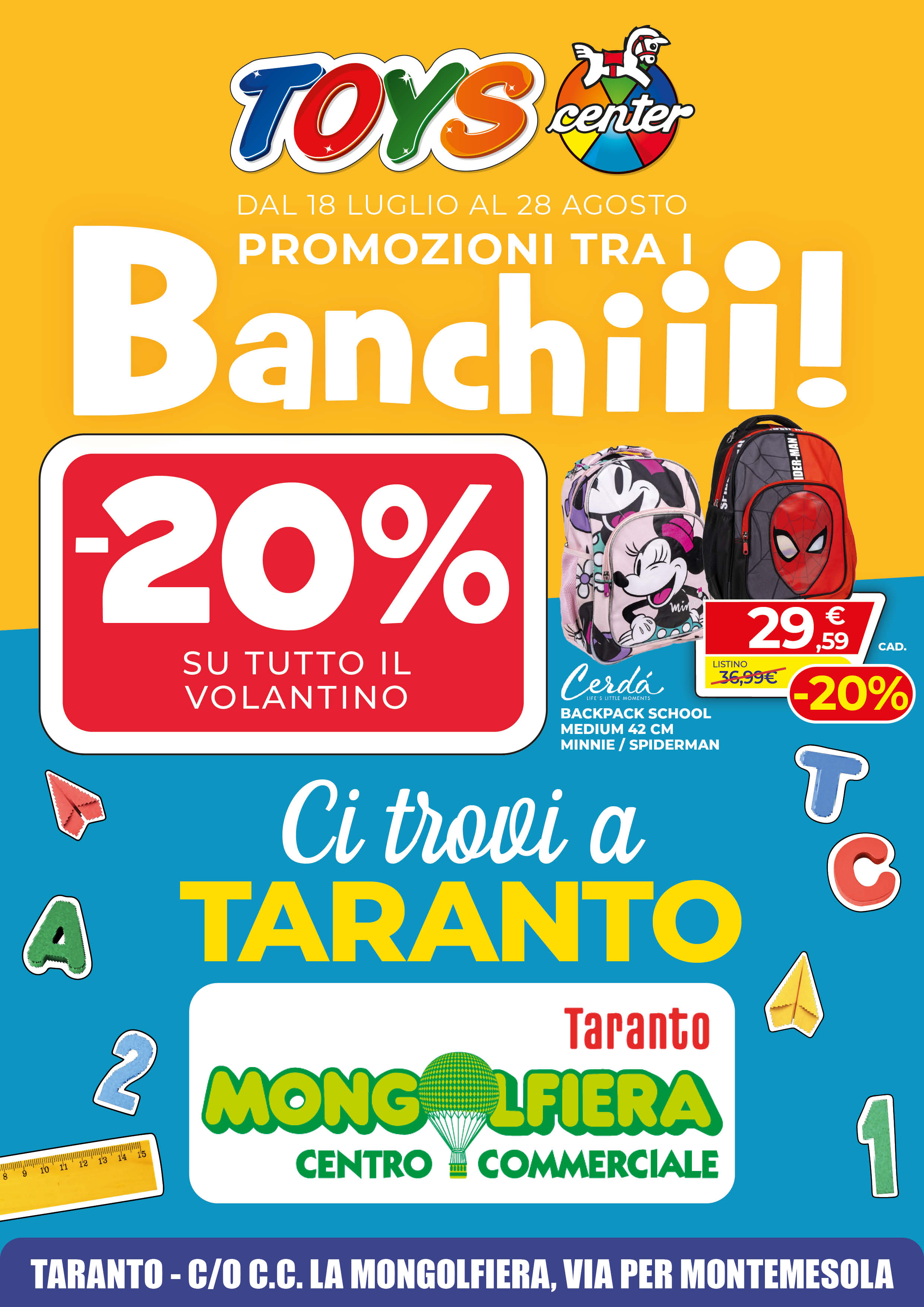 SALDI TOYS CENTER Mongolfiera Taranto