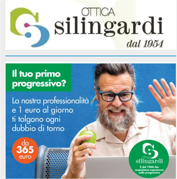 Promozione Ottica Silingardi