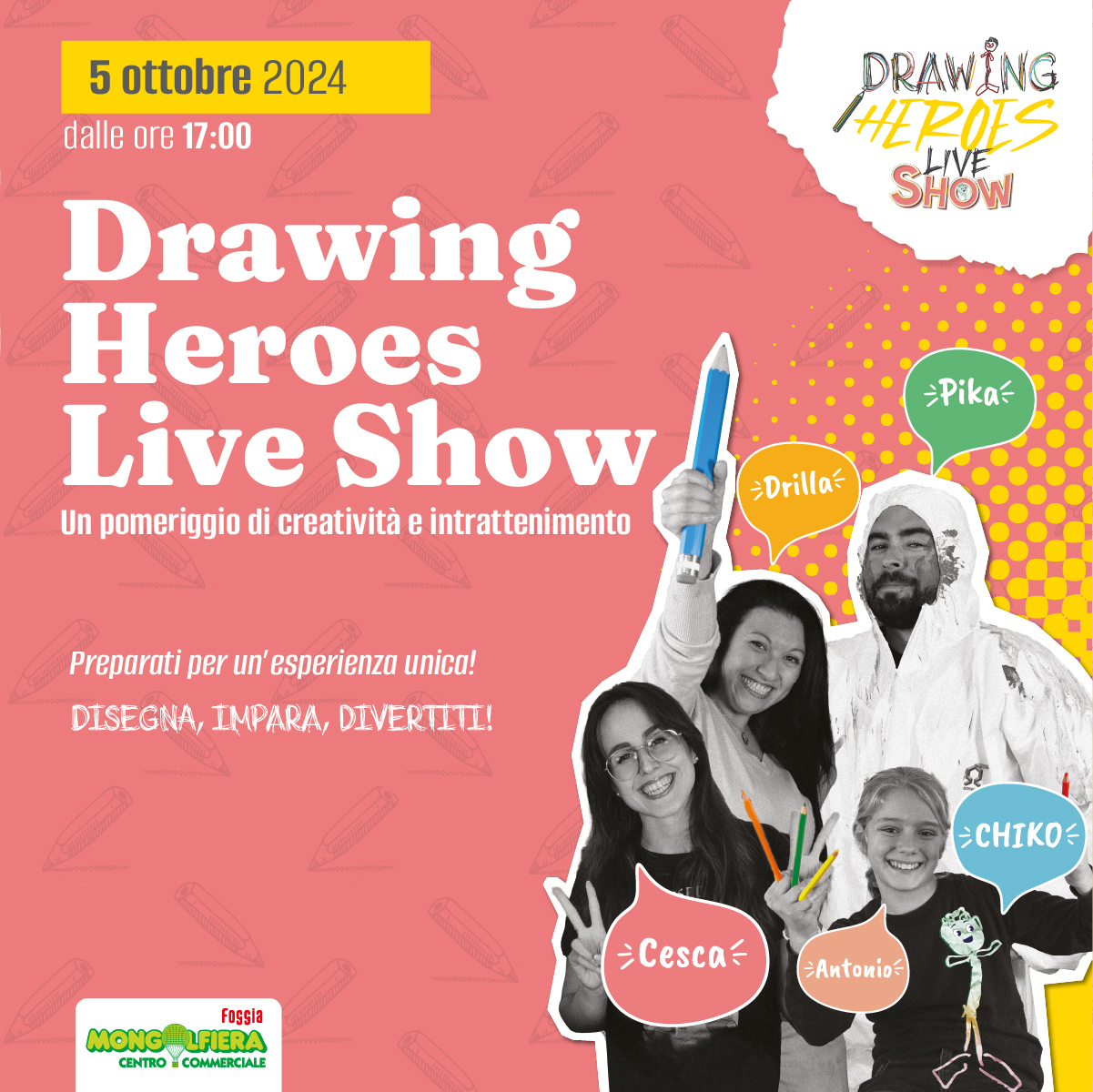 Drawing Heroes Live Show