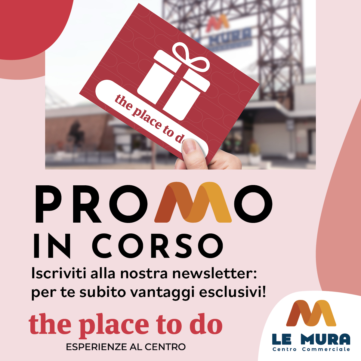 Iscriviti alla nostra newsletter, per te subito 3€ di sconto su ThePlaceToDo