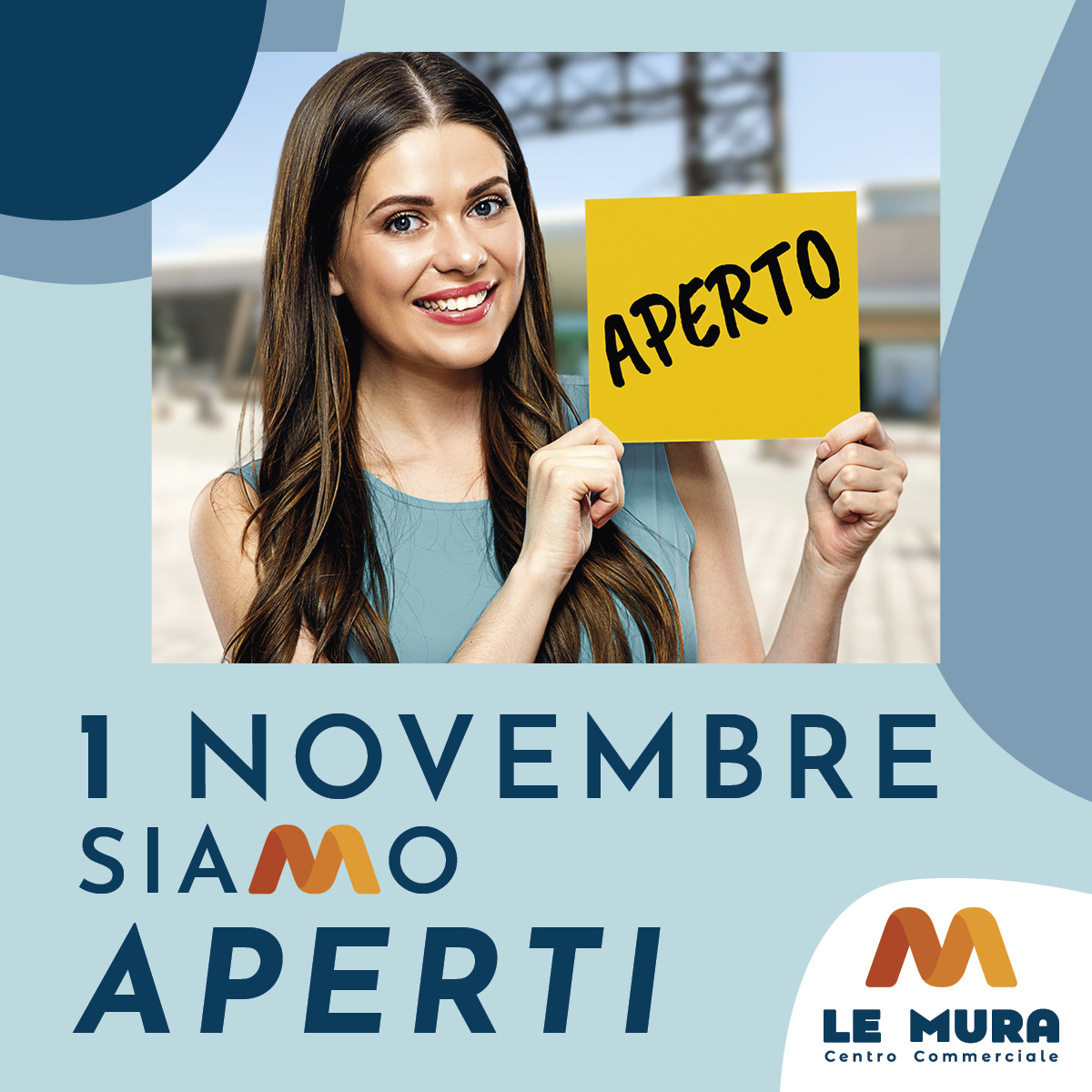 L'1 novembre siamo aperti!