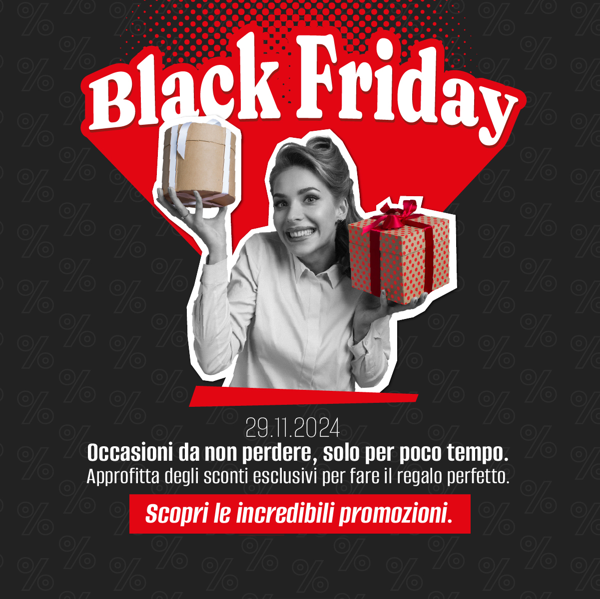 Il Black Friday è iniziato!