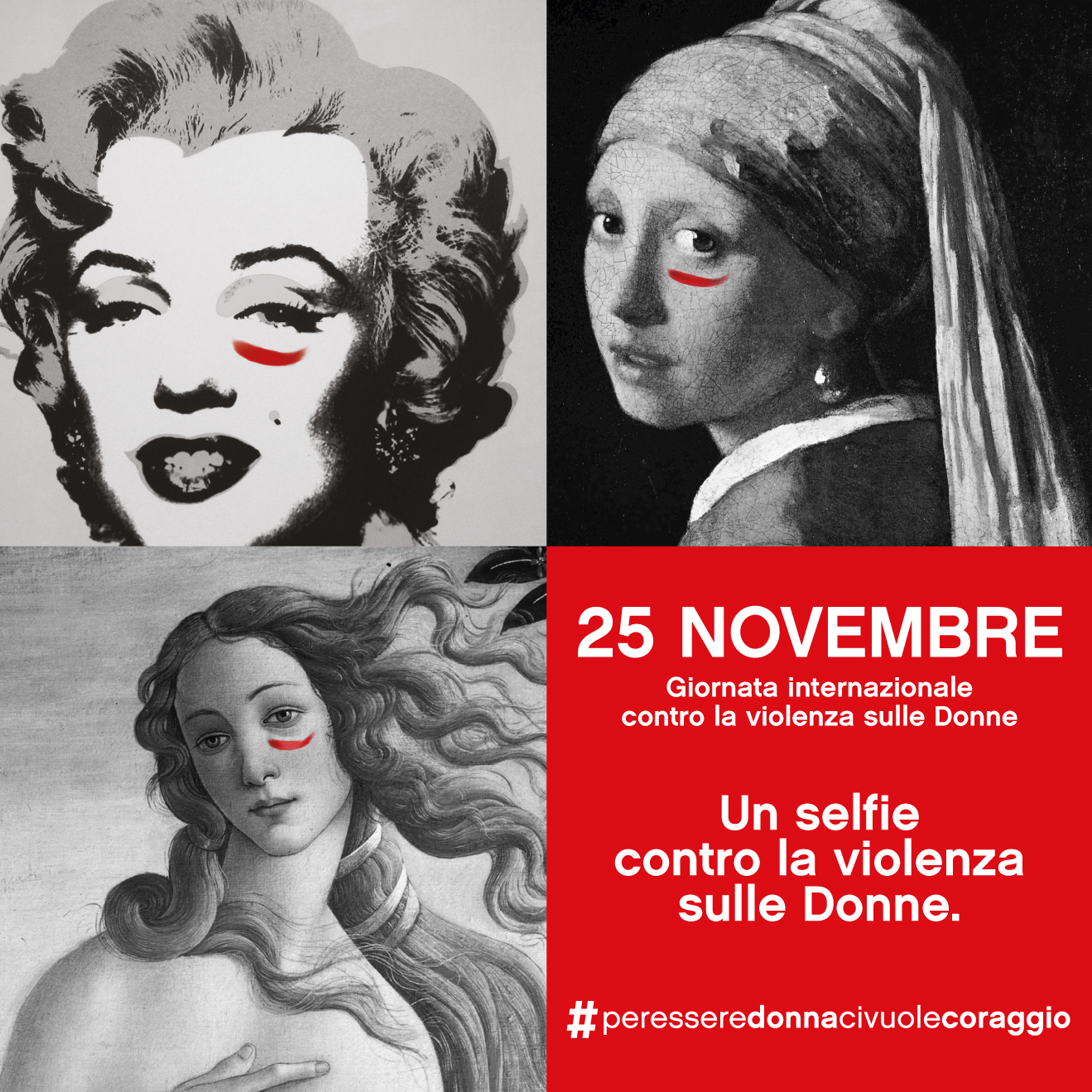 25 Novembre - Un selfie contro la violenza sulle donne