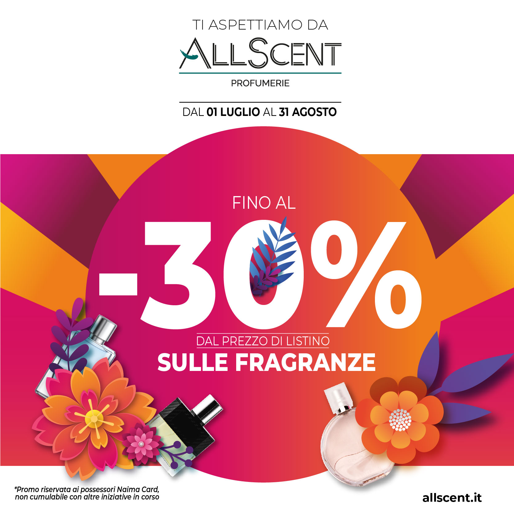 AllScent: Promozione fragranze